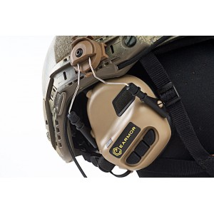 M32H Electronic Communication Hearing Protector for Helmets - DE [EARMOR]